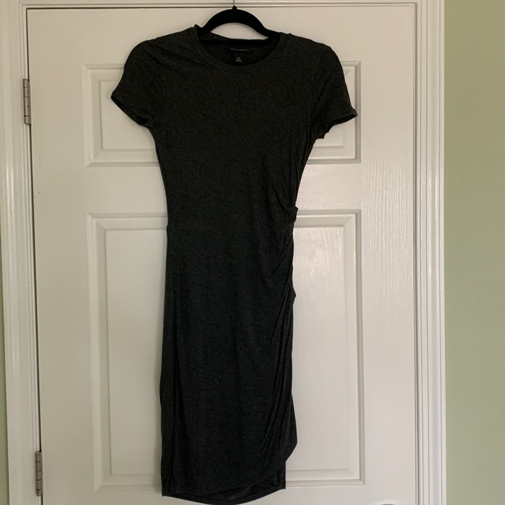 Grey T-shirt dress